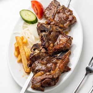 Шашлык из корейки