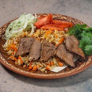 Плов узбекский с говядиной