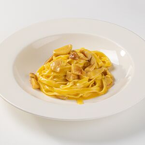 Тальятелле с белыми грибами