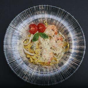 Паста с креветками 