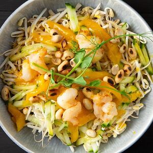 Салат Сиамский с креветками 