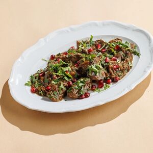 Куриная печень по-грузински