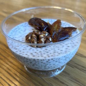 Мусс чиа-кокос