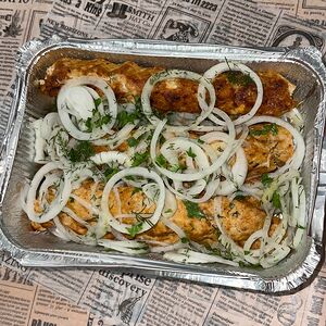 Люля из курицы с грибами