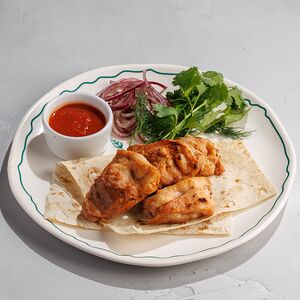Шашлык из куриного бедра
