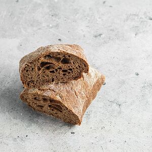 Хлеб Чиабатта домашняя темная