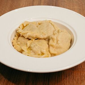 Вареники с картофелем  и грибами