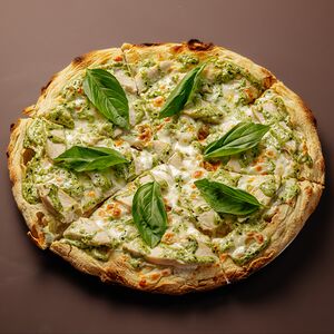 Римская пицца Курица и песто 25 см
