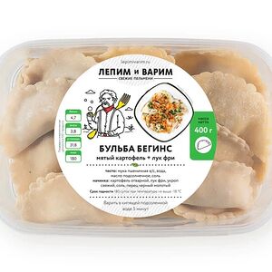 Бульба Бэггинс с картофелем и луком фри