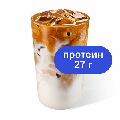 Холодный Латте Двойной протеин Ваниль без кофеина