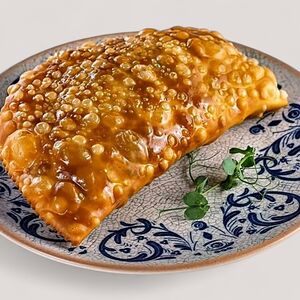 Чебурек с мясом и джусаем