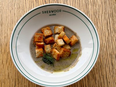 Крем-суп из шампиньонов