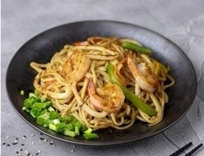 Я Якисоба с морепродуктами