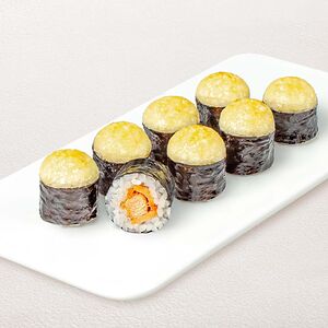 Лососик Хот с терияки запеченный мини ролл
