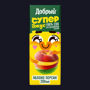 Добрый яблоко-персик