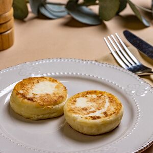 Сырники с клюквой