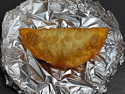 Чебуреки с курицей и свининой