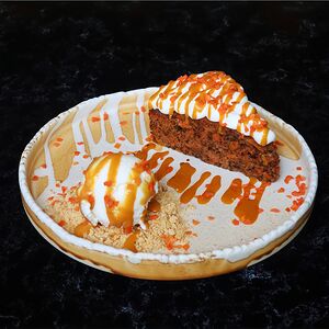 Морковный пирог
