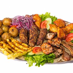 Ассорти из шашлыков По-хански
