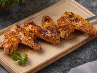 Шашлык из куриных крыльев