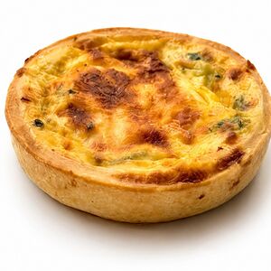 Киш с томатом и моцареллой