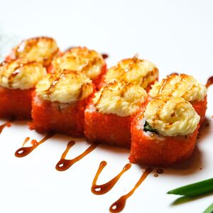 Роллы Калифорния запеченная