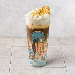 Карамельный айс-латте