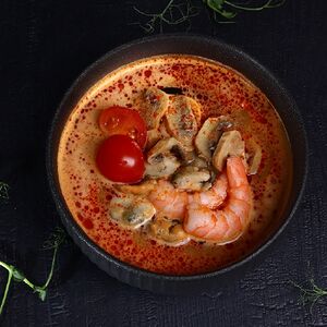 Суп Том Ям с морепродуктами