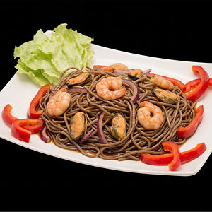 Лапша Wok Соба с морепродуктами