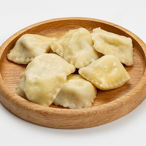 Вареники с творогом, сыром и зеленью S