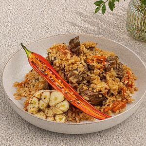 Плов с говядиной