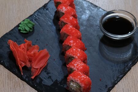 Калифорния с креветкой