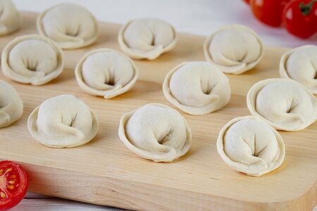 Пельмени ручной лепки из говядины