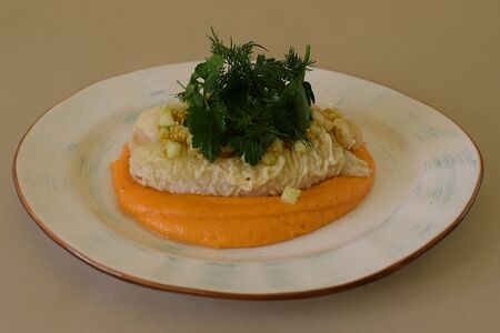 Жареный кальмар в темпуре