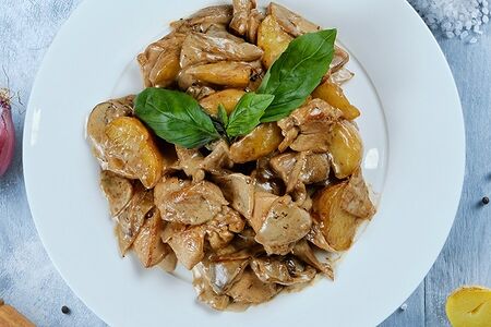 Жаркое из курицы халяль