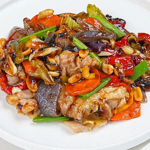 Курица терияки с рисом по-сингапурски