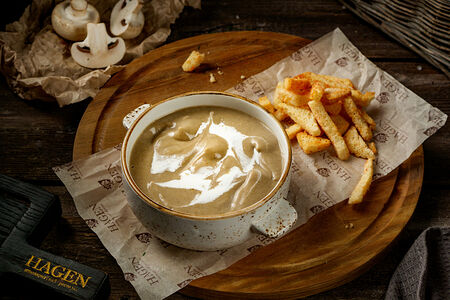 Крем-суп из шампиньонов