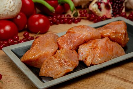 Филе индейки в маринаде