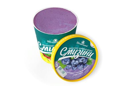 Смузини: черника, голубая матча, спирулина