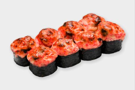 Запеченный с мидиями