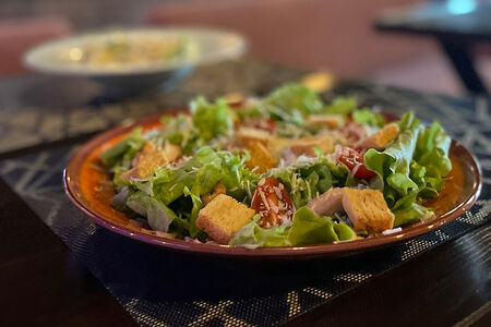 Цезарь с семгой