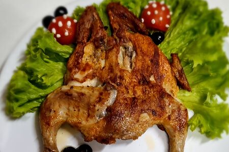 Цыпленок на мангале