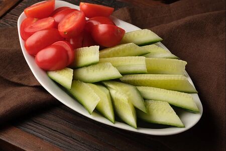 Свежие овощи