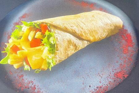 Шаурма с сыром и картошкой