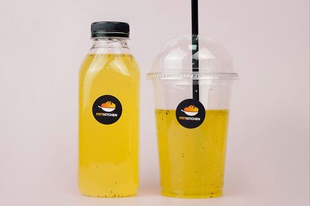 Лимонад манго-маракуя собственного производства