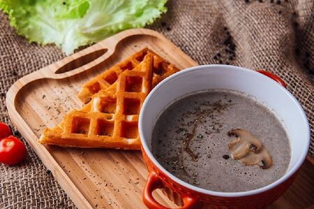 Грибной крем-суп