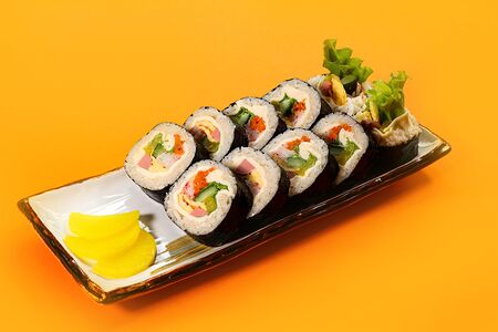 Кимпаб с сыром чеддер