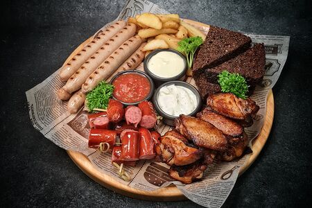 Чешская пивная тарелка