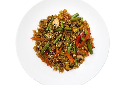 Вок Тяхан с овощами