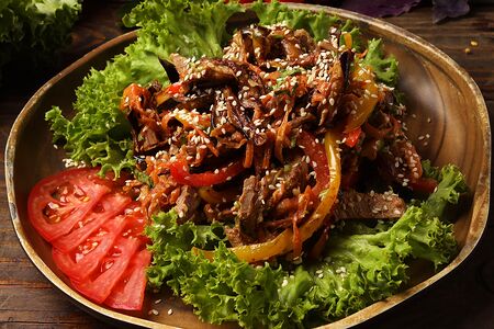 Теплый салат От шефа